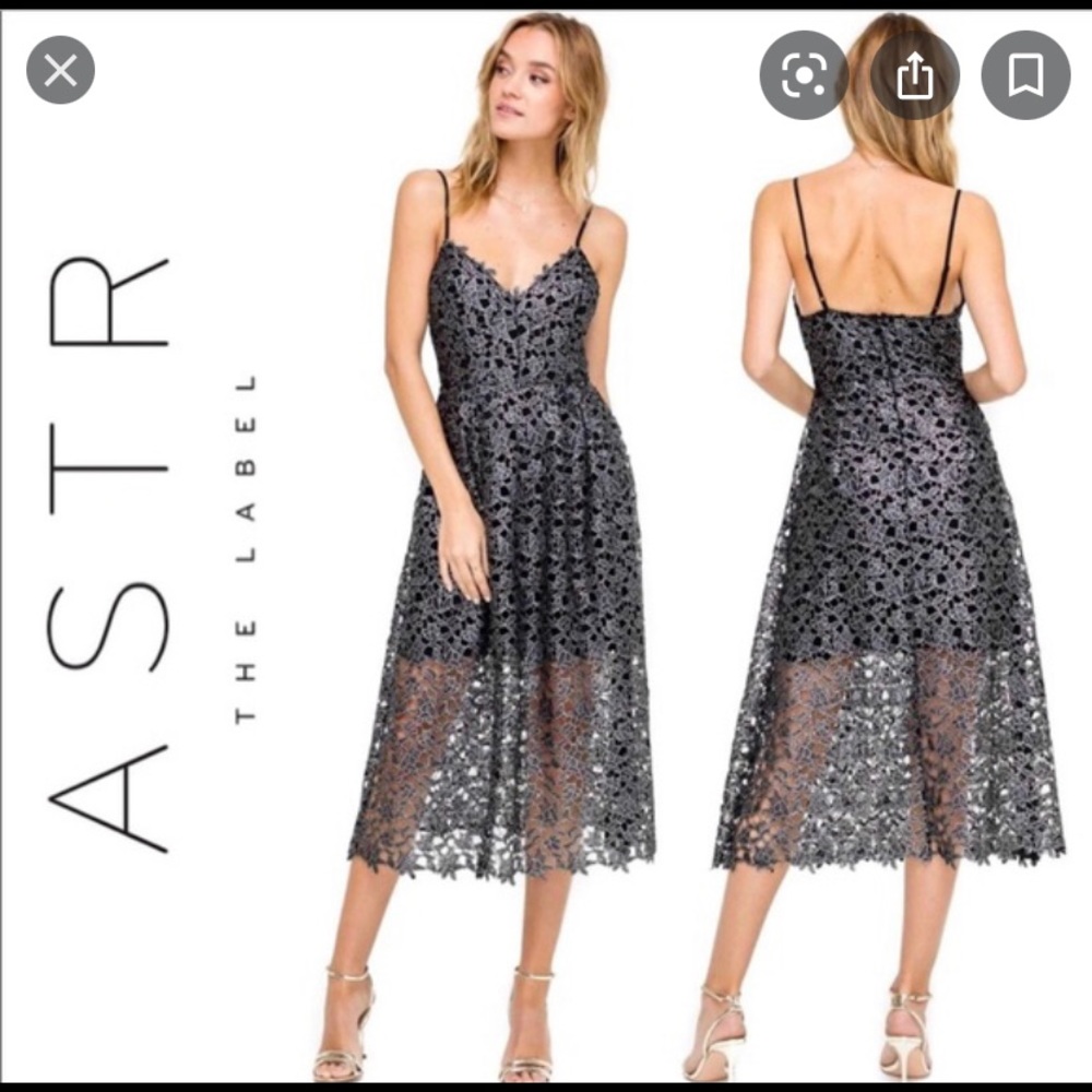 ASTR midi dress - size med - worn once